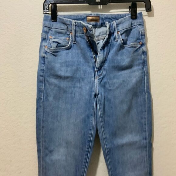 Mother The Looker Ankle Snippet Jeans the beginner’s luck size 24 - Picture 7 of 11
